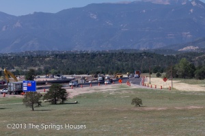Academy Blvd on ramp to southbound I-25 in North Colorado Springs